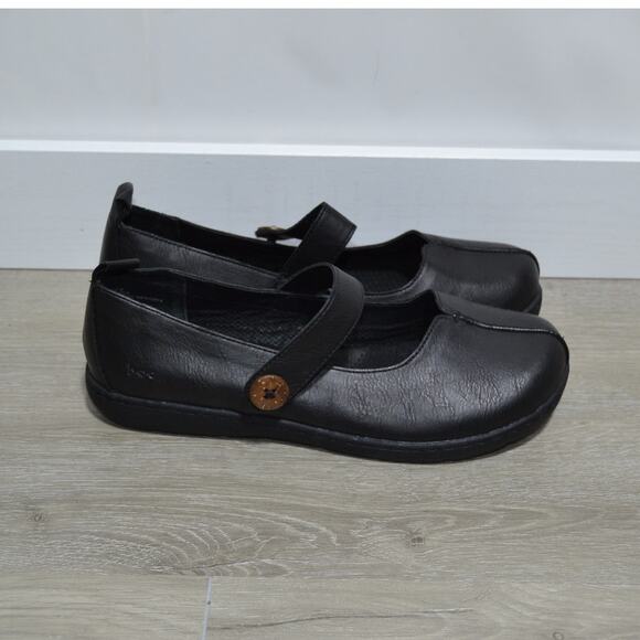 b.o.c. Shoes - B.O.C Black Leather Women's Shoes 8.5